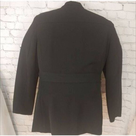 Flair Sport VINTAGE Women's Size 14 Black 100% Polyester Blazer. - Picture 3 of 6